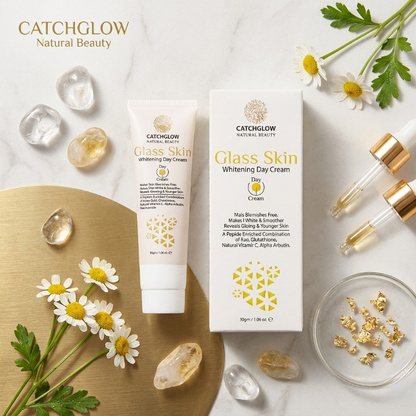 Catchglow Natural Beauty Radiance Day Cream 30g – Daily Moisturizing Face Cream for Smooth, Glowing Skin