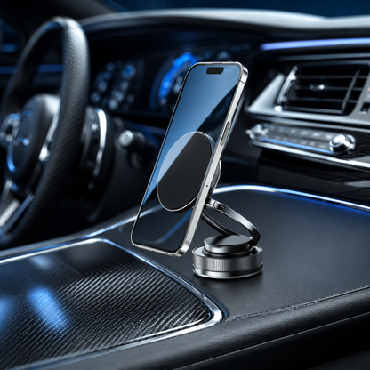 Universal Car & Desk Phone Mount Holder – 360° Adjustable Mobile Stand for Car Dashboard & Office Desk