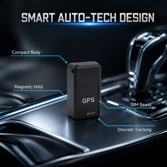 Mini GPS Tracker Magnetic – Real Time GPS Tracking Device for Kids, Elderly, Wallet, Luggage & Vehicles