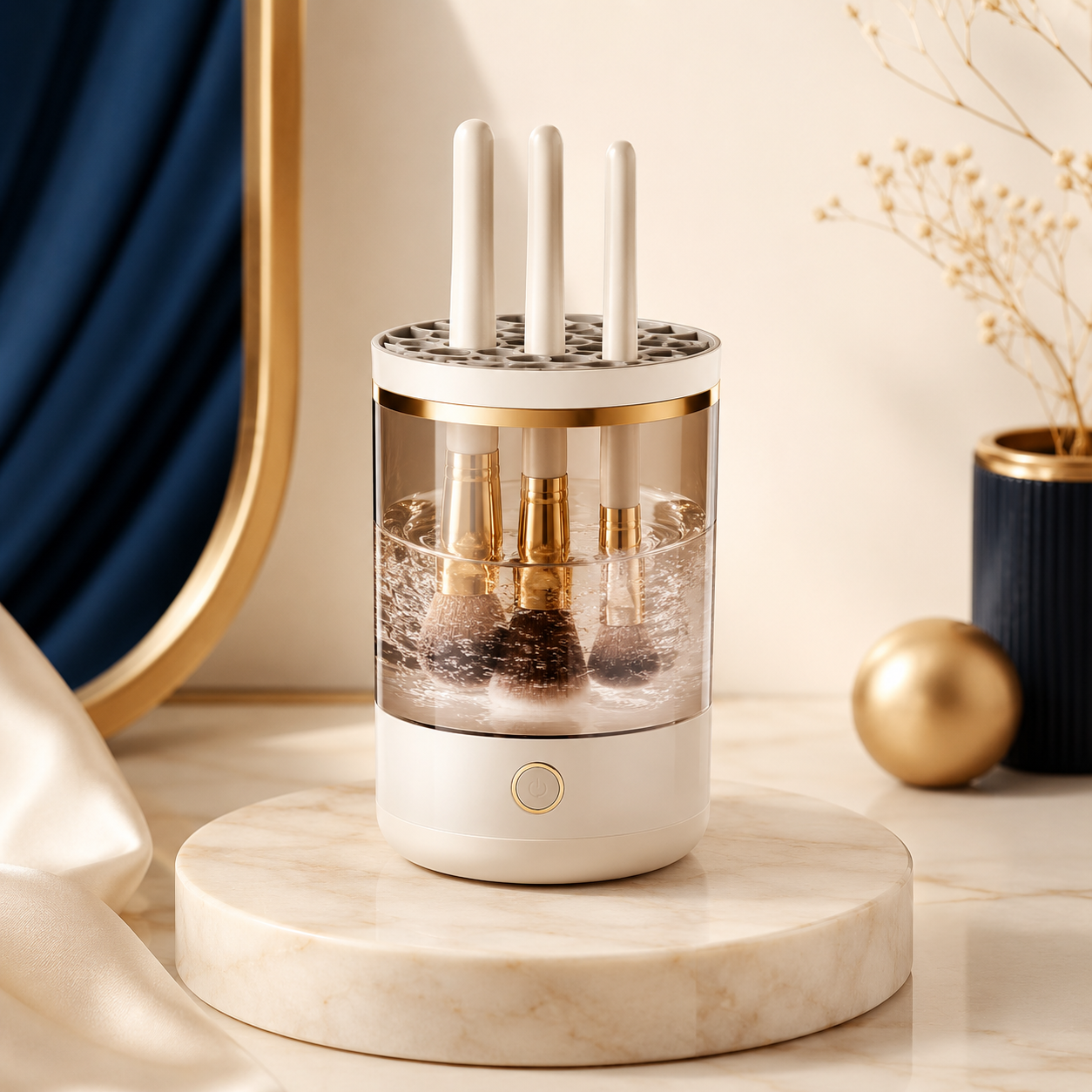 Electric Makeup Brush Cleaner for Fast & Easy Brush Washing