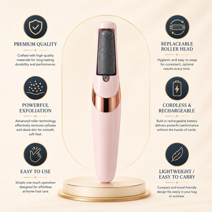 Foot Callus Remover for Smooth Heels – Dead Skin Remover for Feet