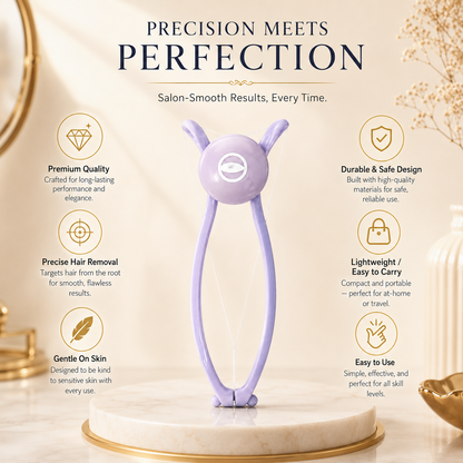 Sildne Eyebrow & Face Hair Threading Machine – Facial Hair Remover Tool