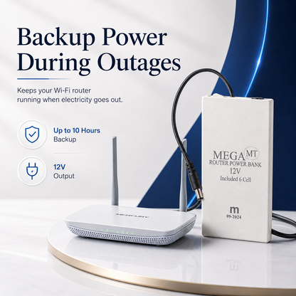 Xiaomi Mi 20000mAh 12V Router Power Bank Mini UPS Battery Backup for WiFi Router