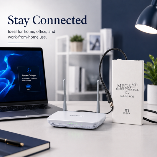 Xiaomi Mi 20000mAh 12V Router Power Bank Mini UPS Battery Backup for WiFi Router