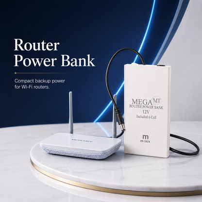 Xiaomi Mi 20000mAh 12V Router Power Bank Mini UPS Battery Backup for WiFi Router