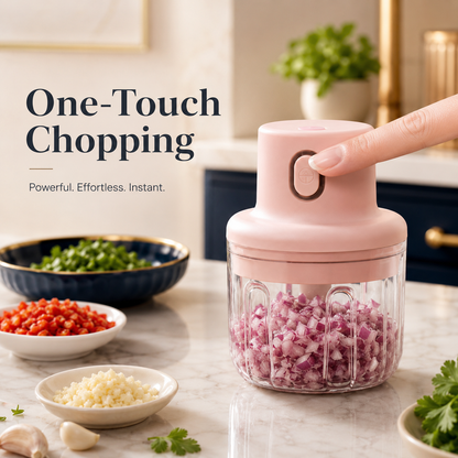 Smart Mini Electric Chopper for Kitchen – Compact Food Chopper in Pakistan