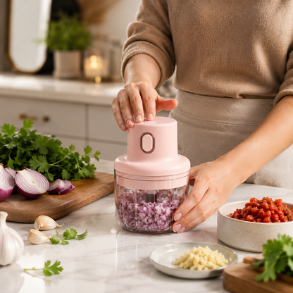 Smart Mini Electric Chopper for Kitchen – Compact Food Chopper in Pakistan