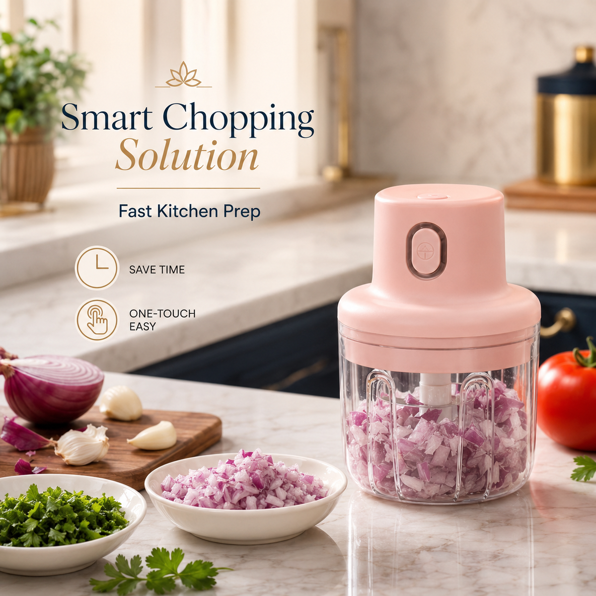 Smart Mini Electric Chopper for Kitchen – Compact Food Chopper in Pakistan
