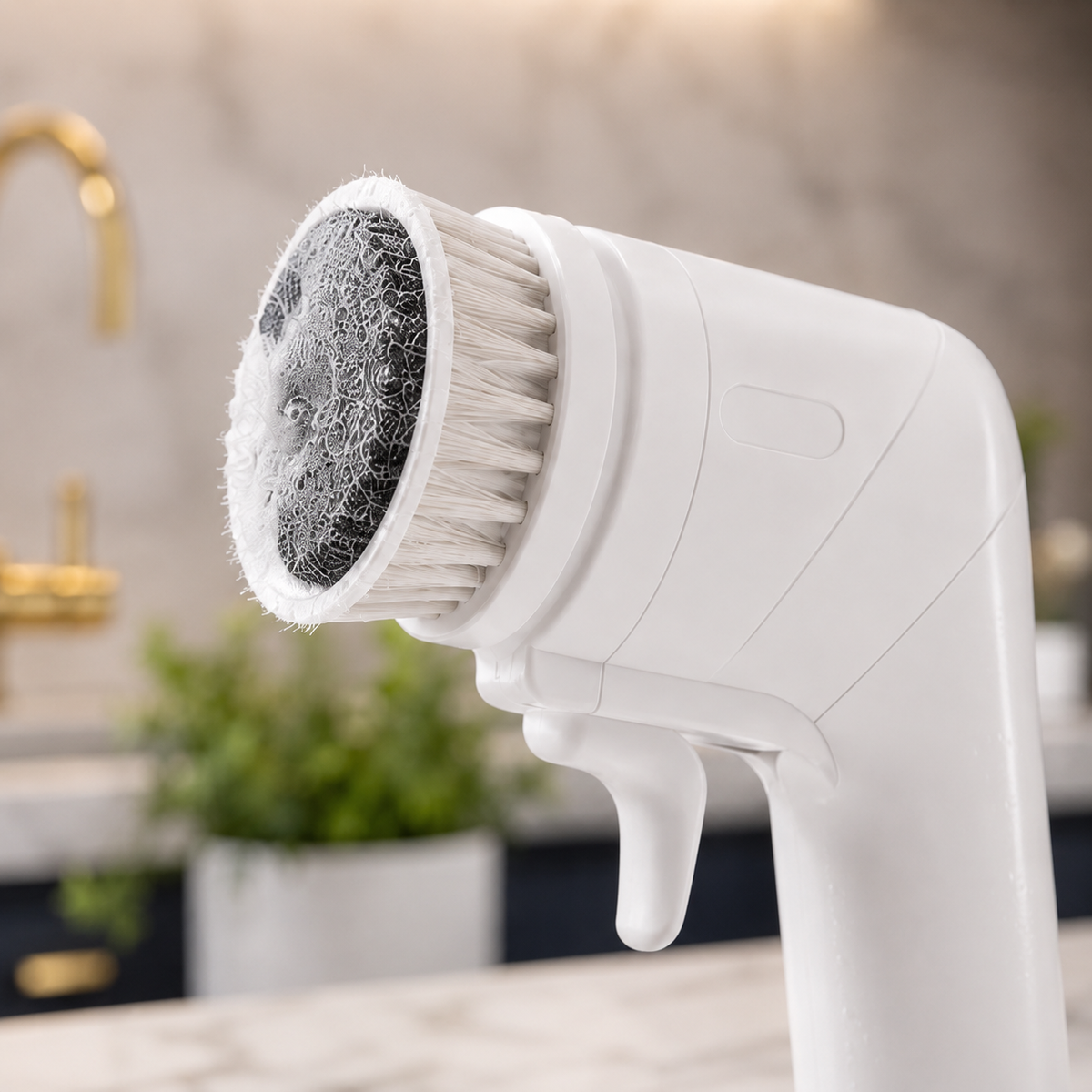 Electric Cleaning Brush for Kitchen, Bathroom & Tile Cleaning